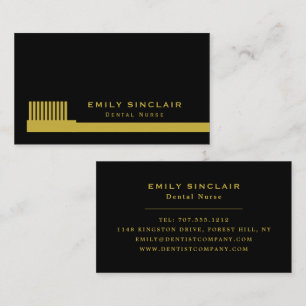 Any Color Toothbrush, Dentistry, Dentist Business Card
