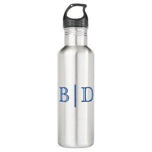 Any Color - Two Letter Monogram Water Bottle