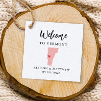 Any Color Vermont Wedding Welcome Bag