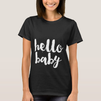 Any color White Hello Baby T-Shirt