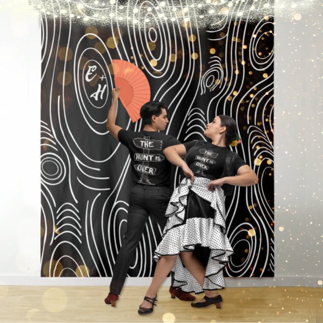 Any Color Wood Grain Rustic Abstract Art Tapestry (The lights are not on the backdrop but if you want lights on the backdrop let me know. )