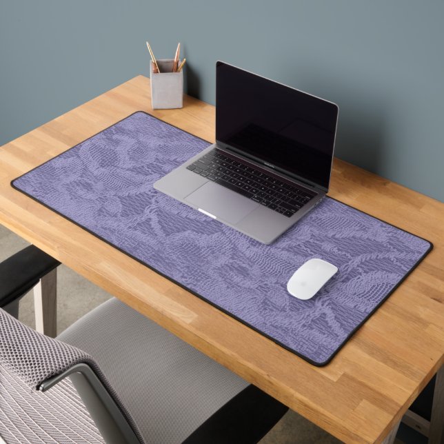 Any Color You Like Enlarged Lace Pattern Desk Mat (Office 2)
