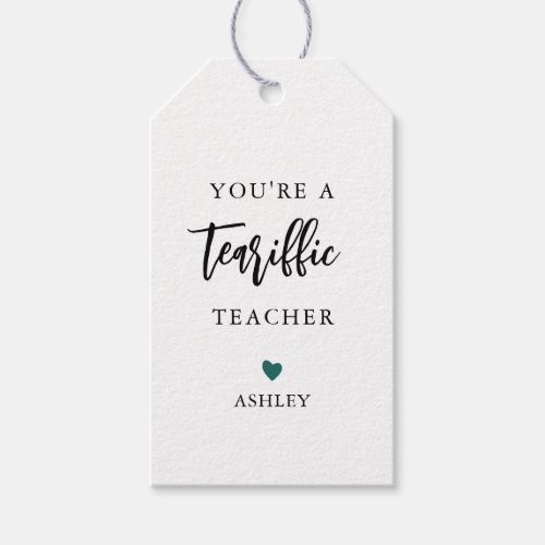 Any Color Youre a Tea_Riffic Teacher Tea Gift Tags