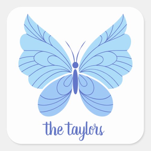 Any Colors _ Butterfly Personalized Stickers