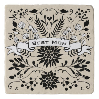 Any Custom Color Best Mom Trivet