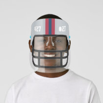 Any Custom Color Football Helmet Kids' Face Shield