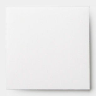 Any Custom Color Square Envelopes (5.25” x 5.25”)