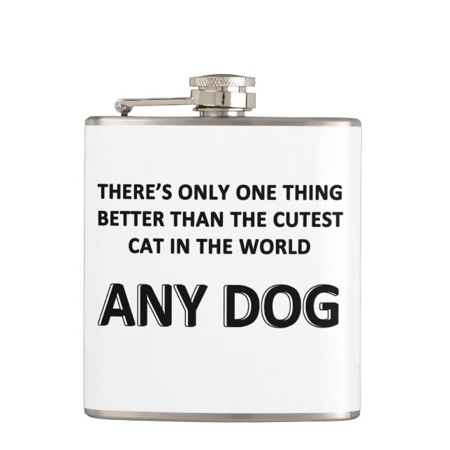 Any Dog Flask (Front)