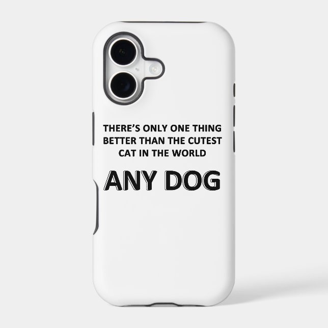 Any Dog Iphone Case (Back)