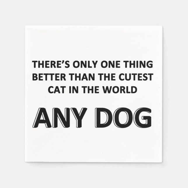 Any Dog Napkins (Front)
