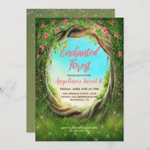 ANY EVENT _ Enchanted Forest Invitation
