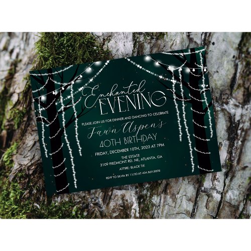 ANY EVENT _ Enchanted Forest Invitation