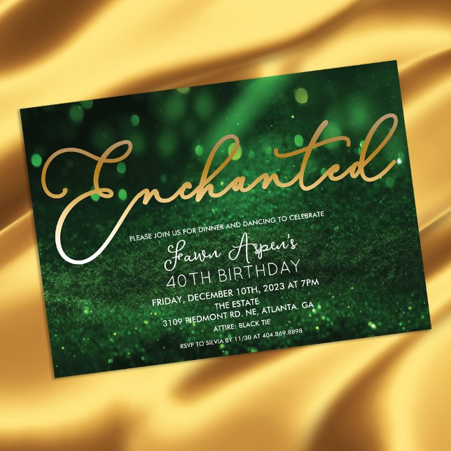 ANY EVENT - Enchanted Forest Invitation (Creator Uploaded)