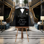 Any Event - Mens Tuxedo Welcome Poster Sign at Zazzle
