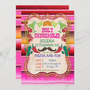 ANY EVENT - Mexican Fiesta Party Invitation