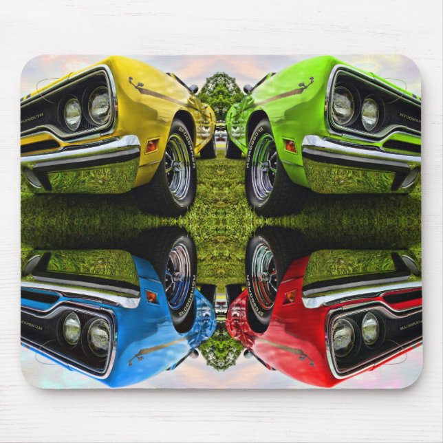 Any Flavor You Like - 1970 Plymouth Road Runner Mouse Pad (Front)