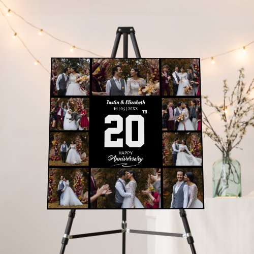Any Happy Anniversary 10 Photo Collage