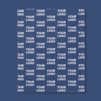 Any Image or Business Logo Editable Dark Navy Blue