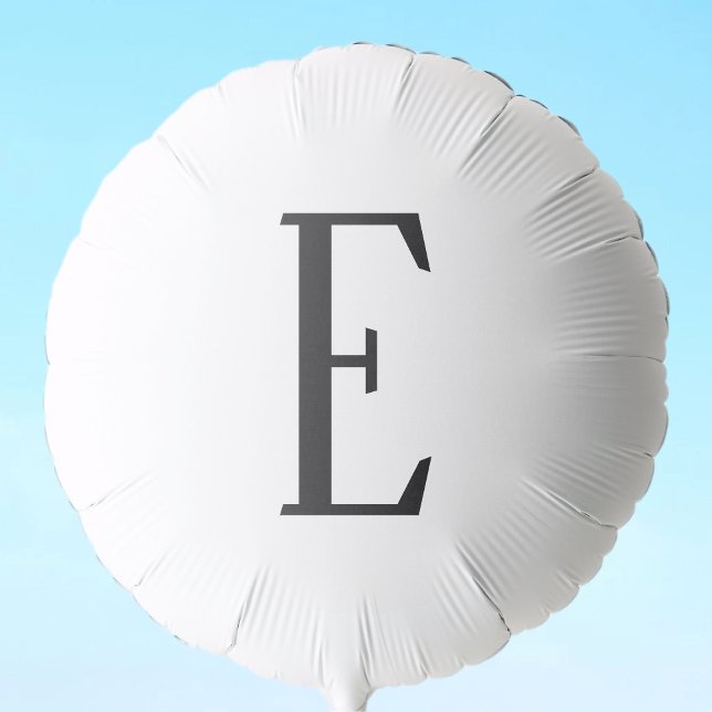 Any Letter | Black & White or DIY Colors  Balloon (Creator Uploaded)