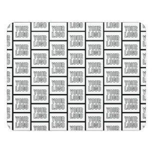 Any Logo or Image Repeating Pattern Door Sign