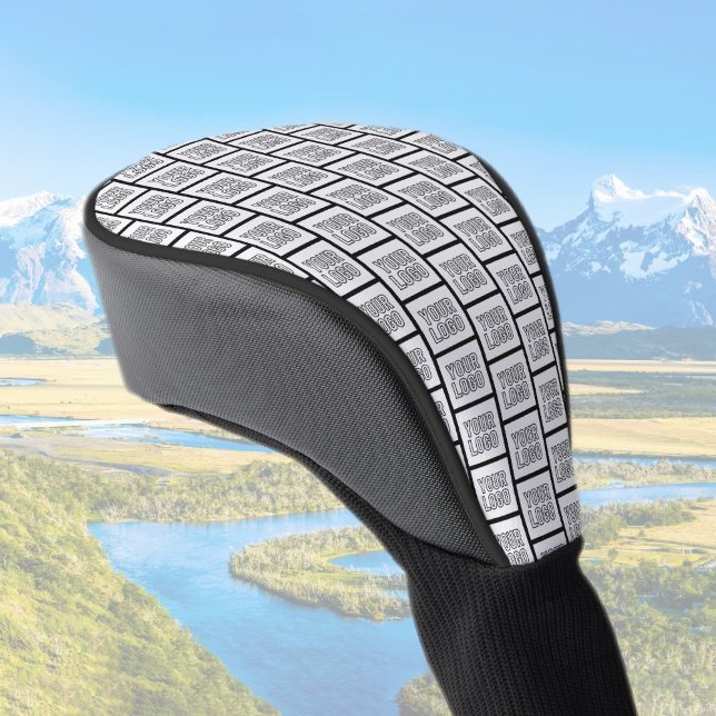 Any Logo or Image Repeating Pattern Golf Head Cover (Creator Uploaded)