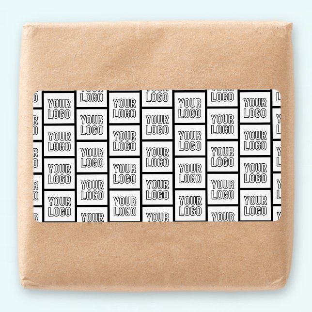 Any Logo or Image Repeating Pattern Label (Creator Uploaded)