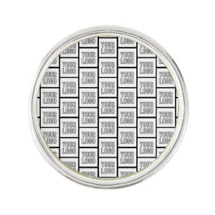Any Logo or Image Repeating Pattern Lapel Pin