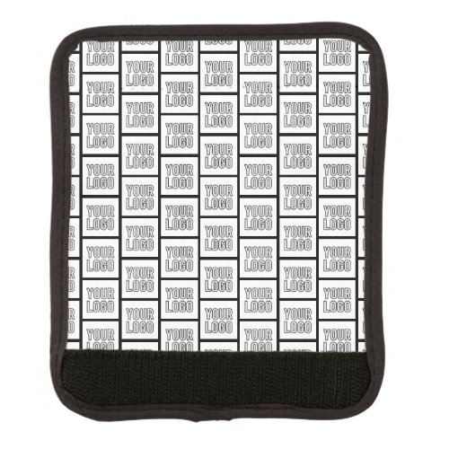 Any Logo or Image Repeating Pattern Luggage Handle Wrap