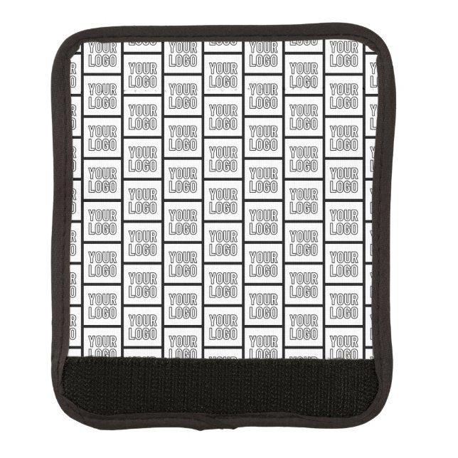 Any Logo or Image Repeating Pattern Luggage Handle Wrap (Front)