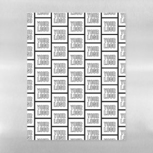 Any Logo or Image Repeating Pattern Magnetic Dry Erase Sheet