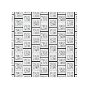 Any Logo or Image Repeating Pattern Metal Print