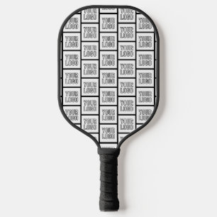 Any Logo or Image Repeating Pattern Pickleball Paddle