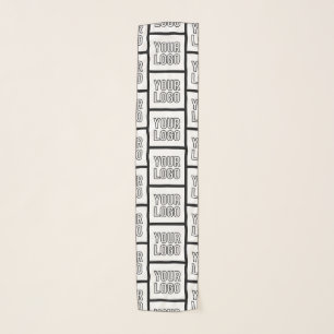 Any Logo or Image Repeating Pattern Scarf