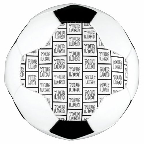Any Logo or Image Repeating Pattern Soccer Ball