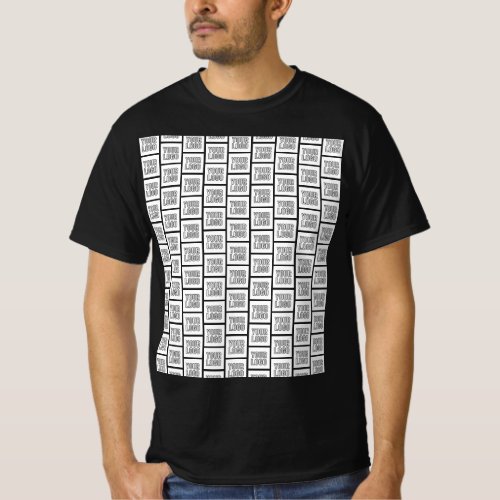 Any Logo or Image Repeating Pattern T_Shirt