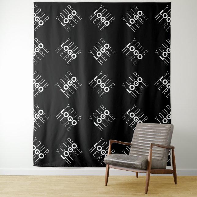 Any Logo or Uploaded Image | Backdrop Pattern  (In Situ)