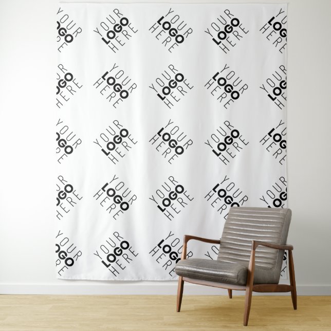 Any Logo or Uploaded Image | Backdrop Pattern  (In Situ)