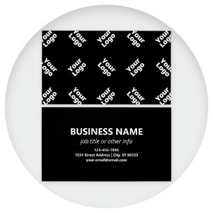 Any Logo or Uploaded Image Scattered Pattern