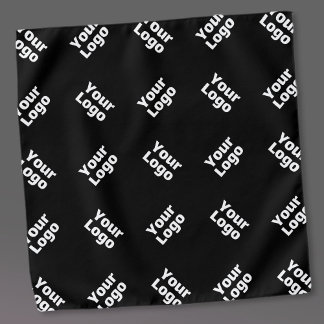Any Logo or Uploaded Image | Scattered Pattern Bandana