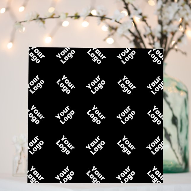 Any Logo or Uploaded Image | Scattered Pattern  Foam Board (In Situ (Wedding))