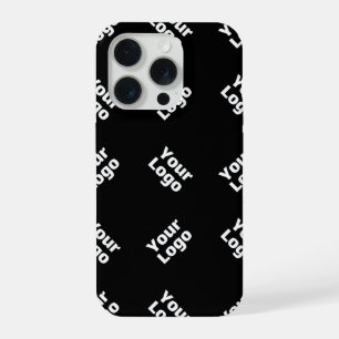 Any Logo or Uploaded Image Scattered Pattern iPhone 15 Pro Case
