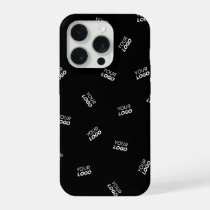 Any Logo or Uploaded Image   Scattered Pattern  iPhone 15 Pro Case