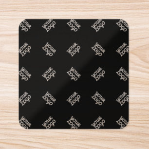 Any Logo or Uploaded Image Transparent Square Sticker