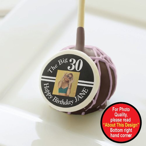 Any Milestone Birthday Cake Pops