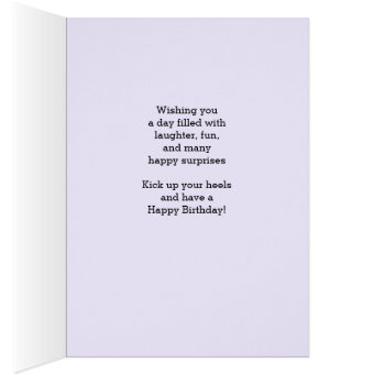 Any Name and Age Bottom's UP Birthday Card | Zazzle