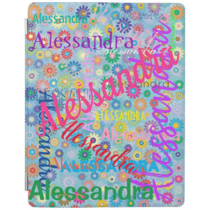 Any Name Collage iPad Smart Cover
