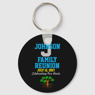 Any Name Family Reunion with Any Date - Keychain