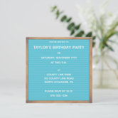 Any Occasion Gray Letter Board Sign Custom Invitation