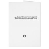 Any occasion card: Vector calculus identities Cards (Back)