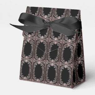 Any Occasion Rose Gold Frame Tent Favor Boxes